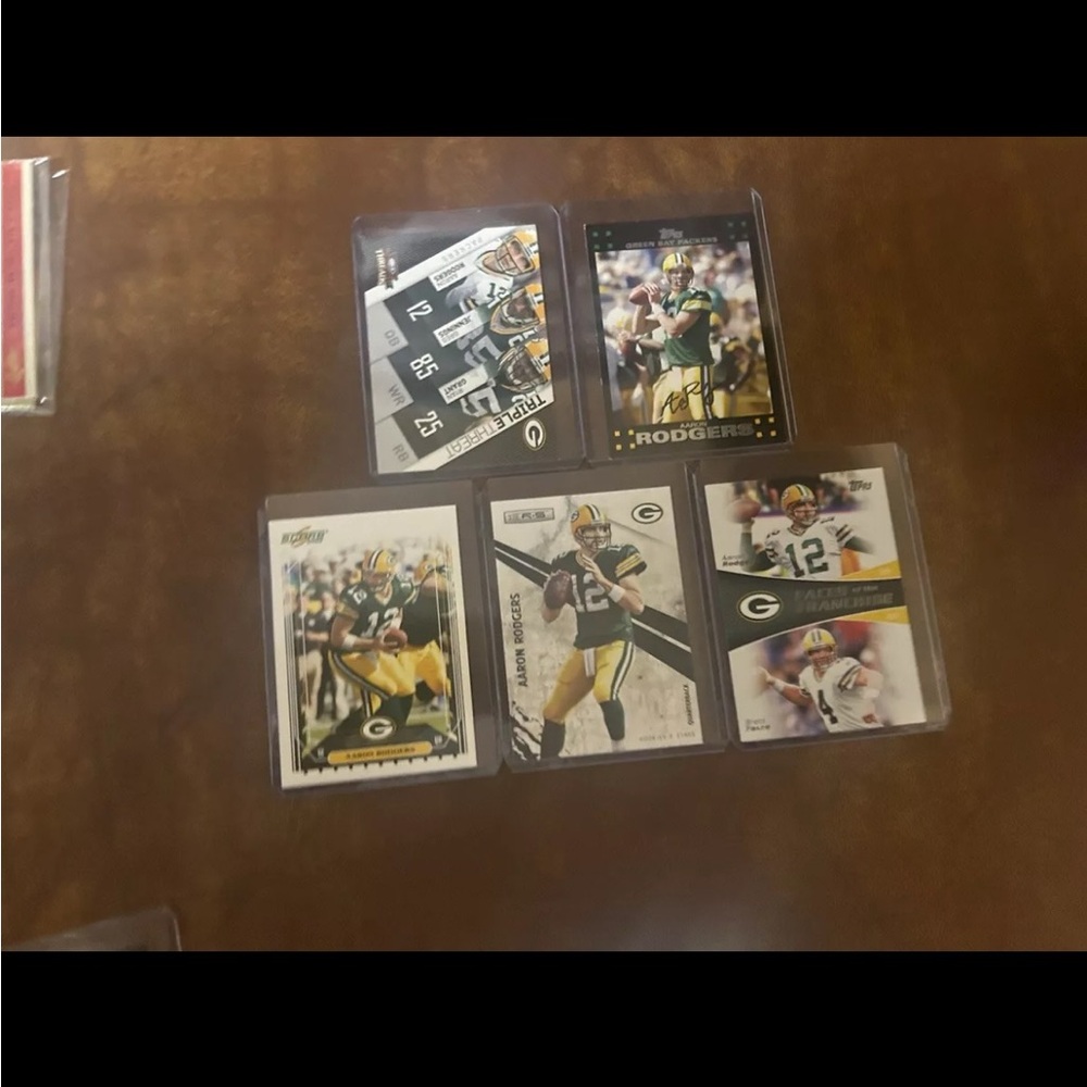 Green Bay Packers Football Cards Collection
